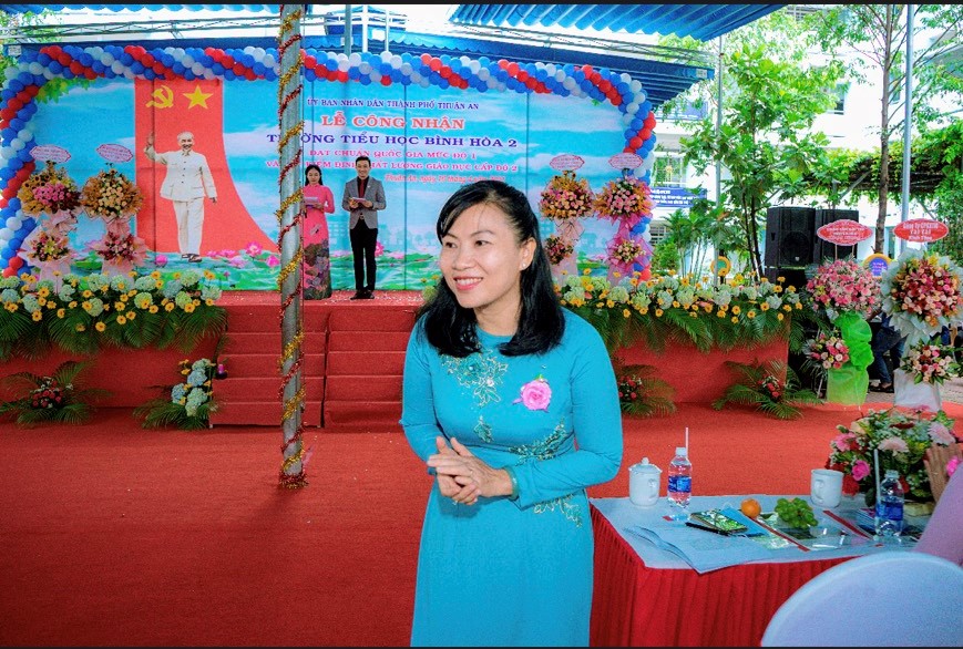 Bà Nguyễn Thị Hiền - Phó Chủ tịch UBND TP Thuận An.